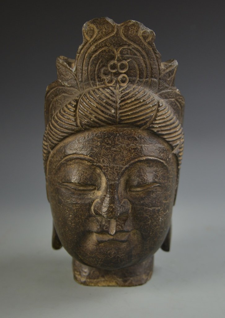 Stone Buddha Head (1 of 5)