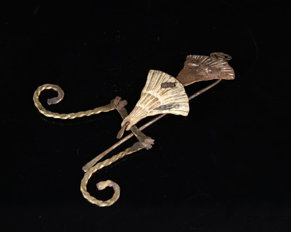 Calder Metal Jewelry: Calder metal jewelry, Alexander Calder. Height 4 1/2 in.