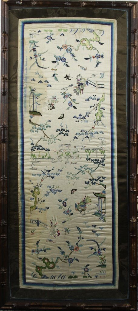 Chinese Framed Silk Embroidery Art (1 of 3)