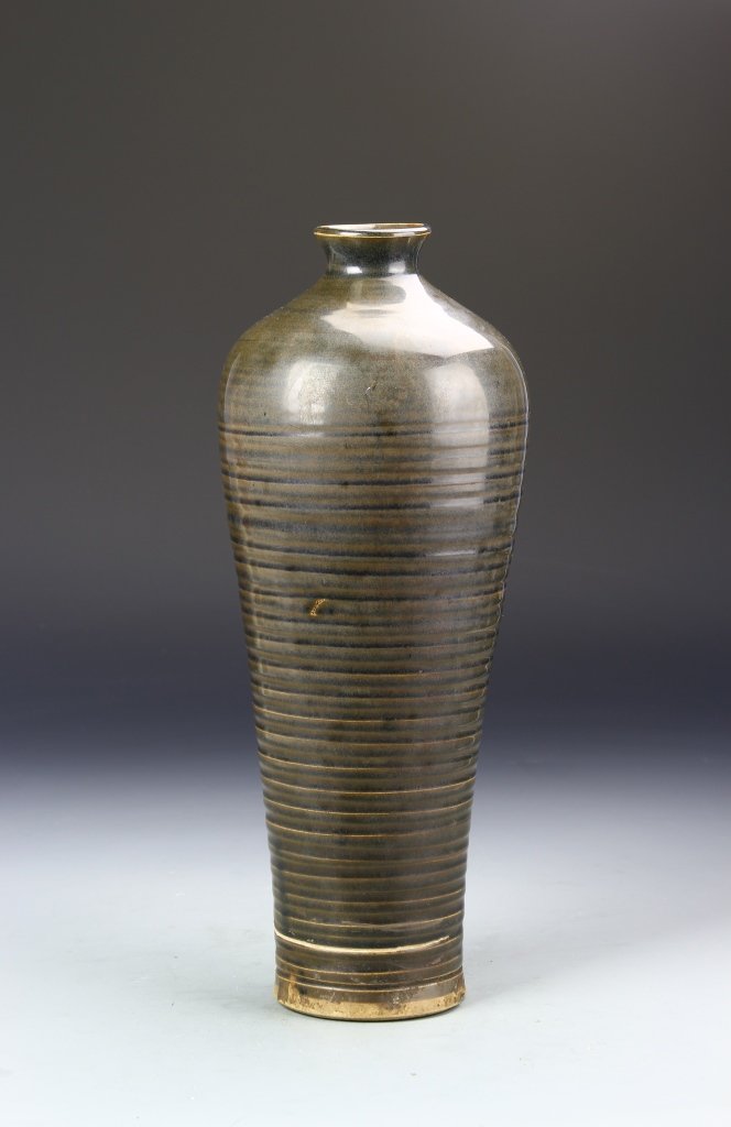 Chinese Brown Glazed Meiping Vase (1 of 7)