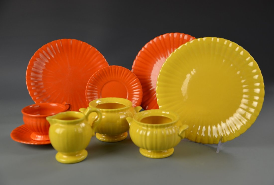 Nine "Fiesta Style" Plate (1 of 5)