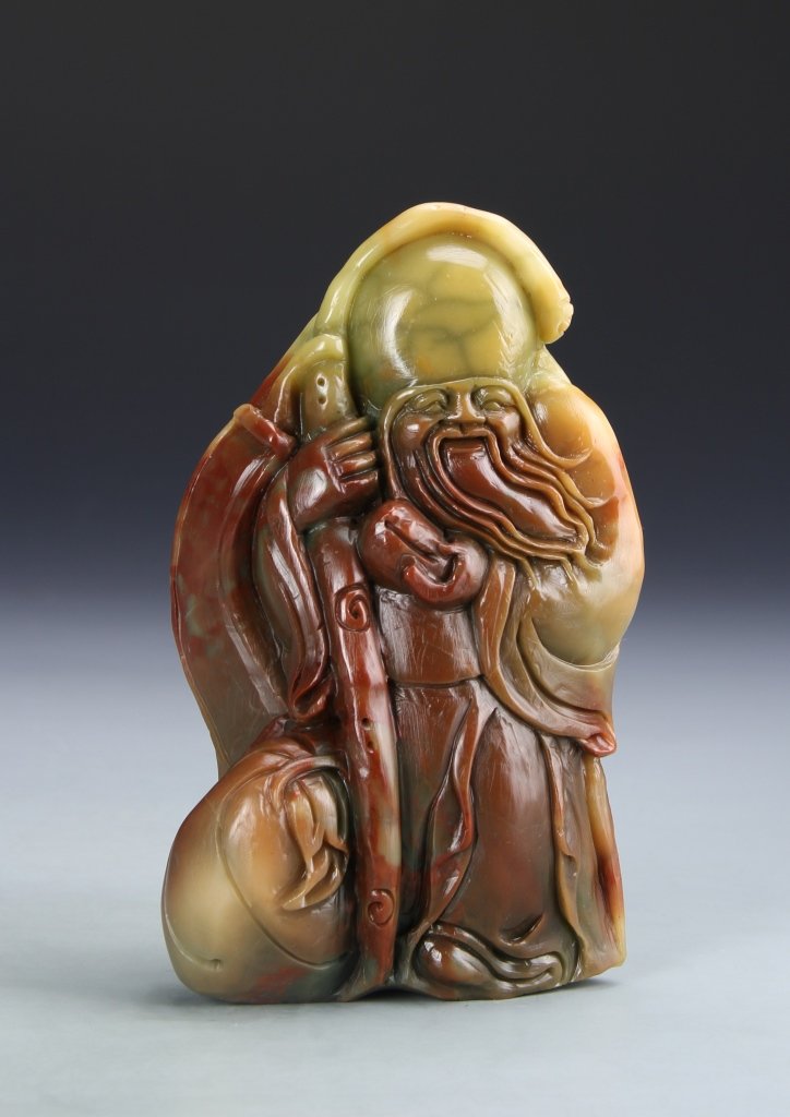Chinese Shoushan Stone Figure (1 of 2)