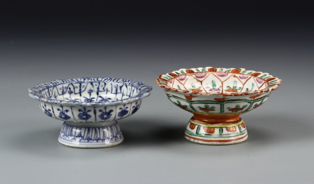 Two Chinese High Stem Bowls (1 of 3)