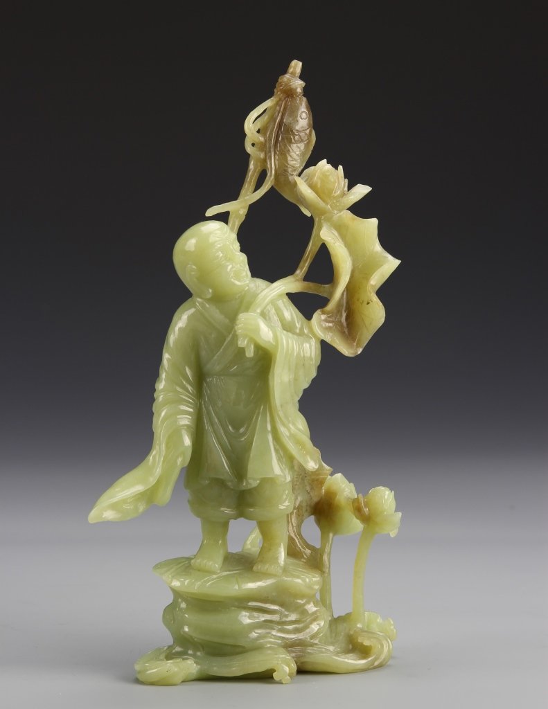 Chinese Jade Fisherman (1 of 2)