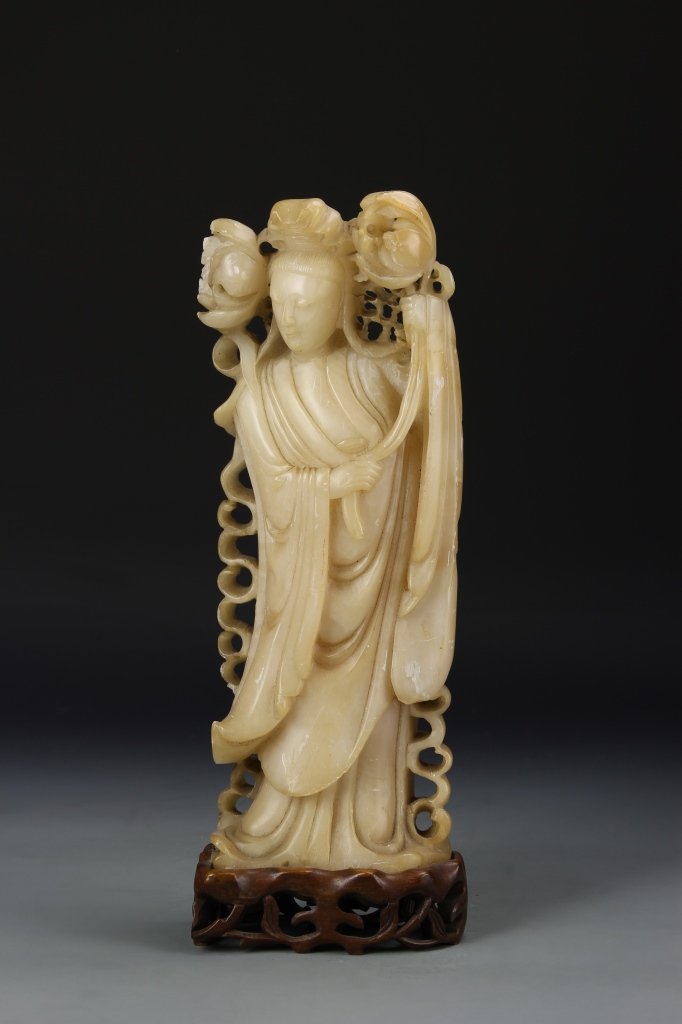 Chinese Soap Stone Statue (1 of 4)