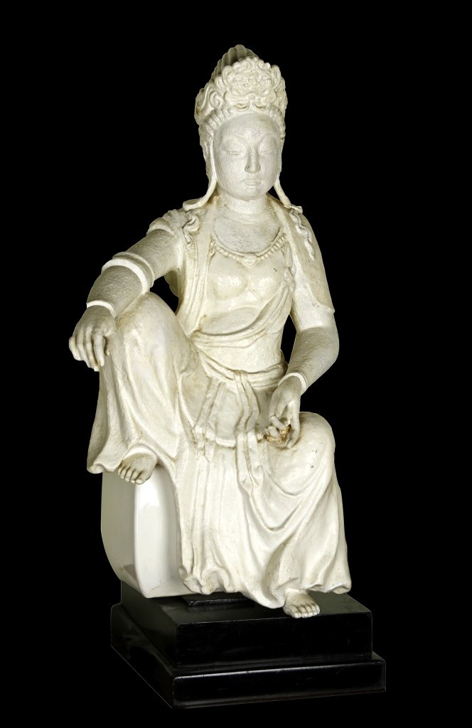 Chinese Porcelain Guanyin Statue (1 of 7)