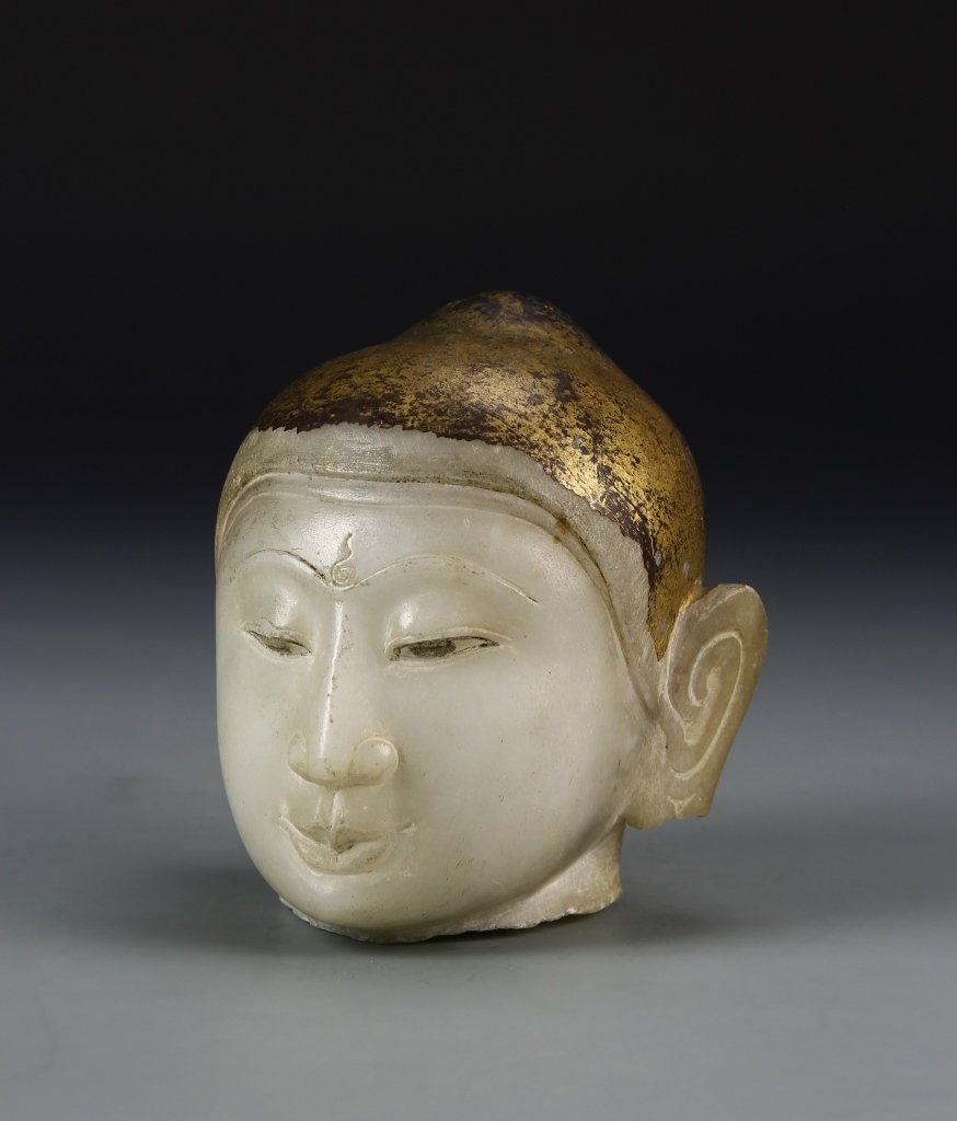 Thai Marble Buddha Head (1 of 5)