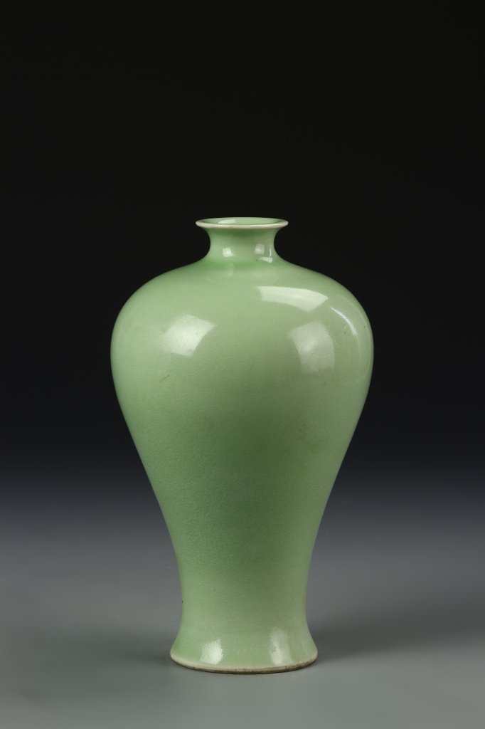Chinese Celadon Glazed Meiping Vase (1 of 5)