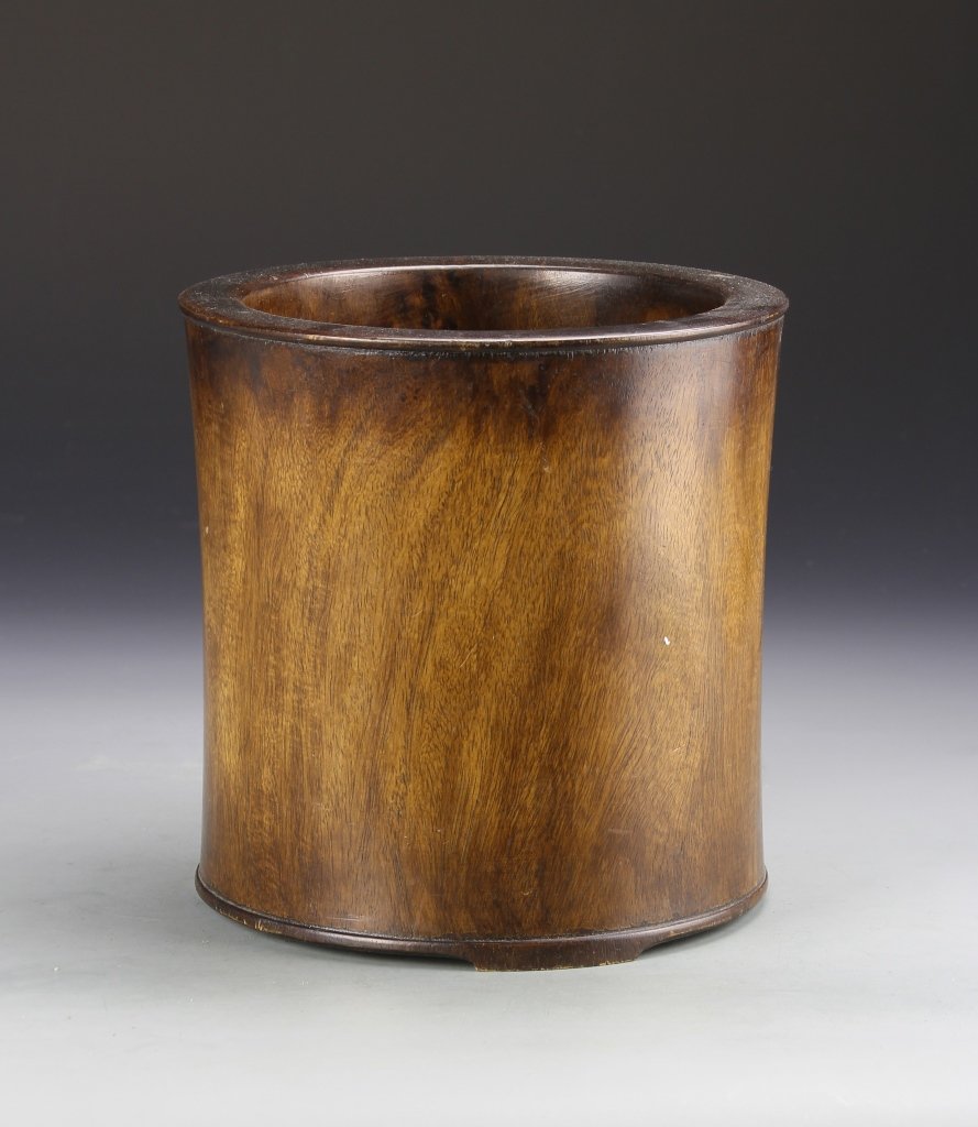 Chinese Huanghuali Brush Pot (1 of 4)