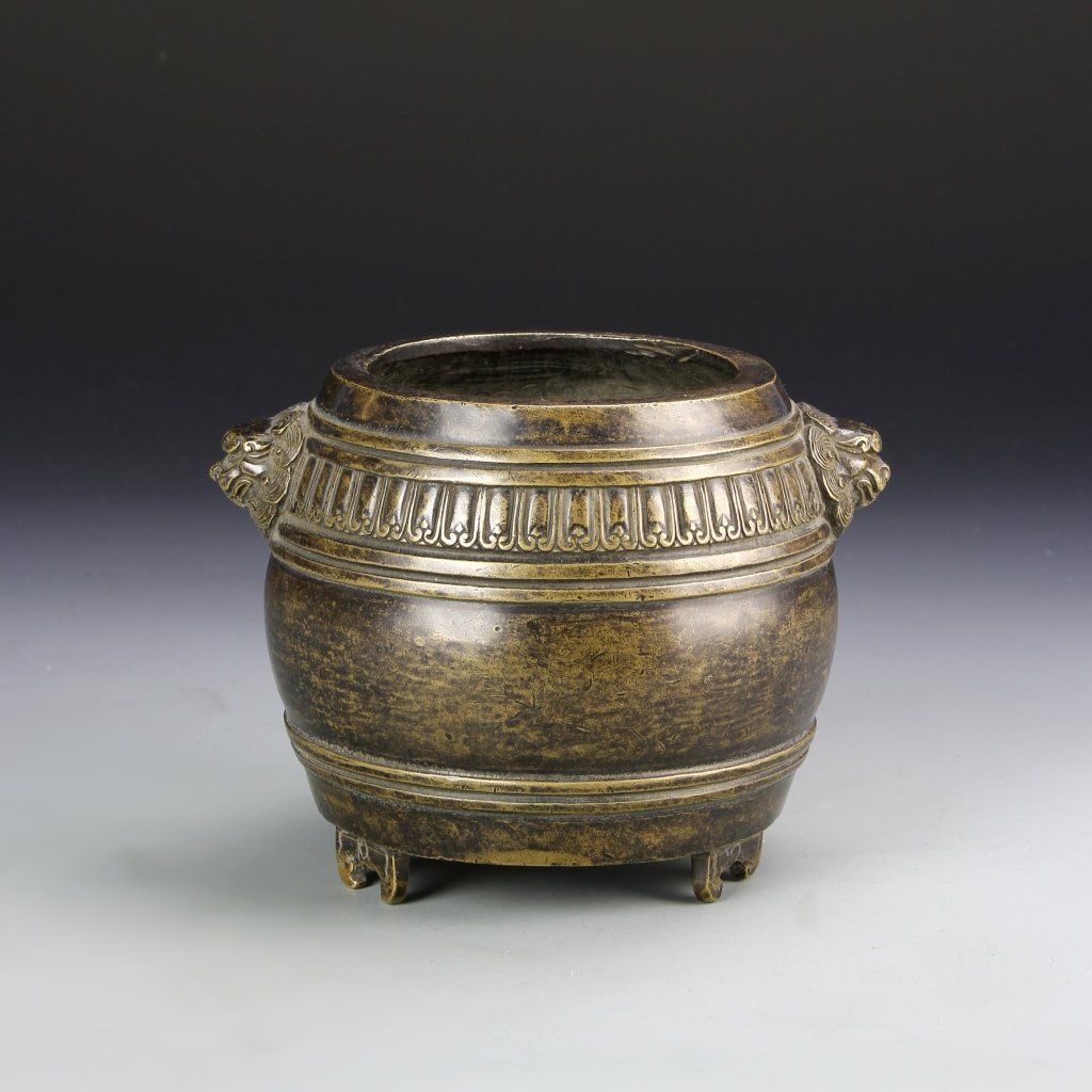 Chinese Bronze Censer (1 of 4)