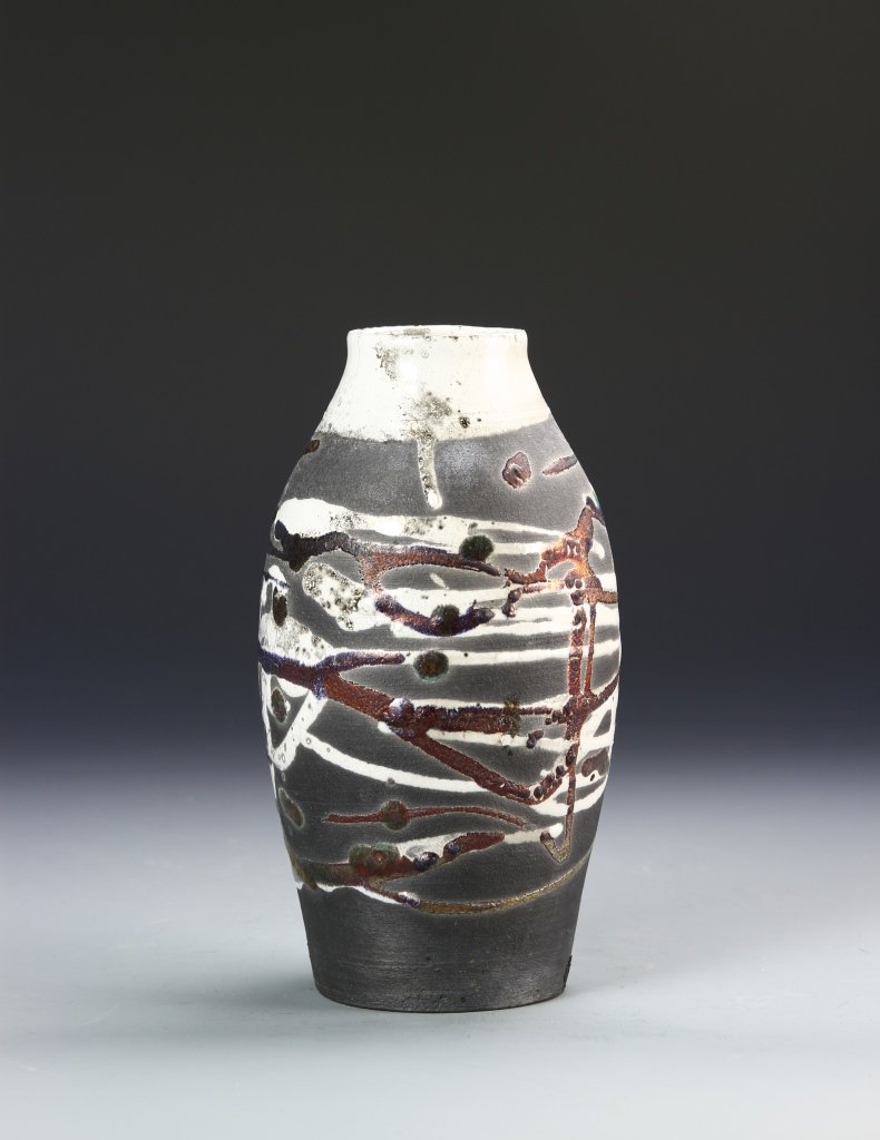 Pottery Vase Signed on Base (1 of 4)