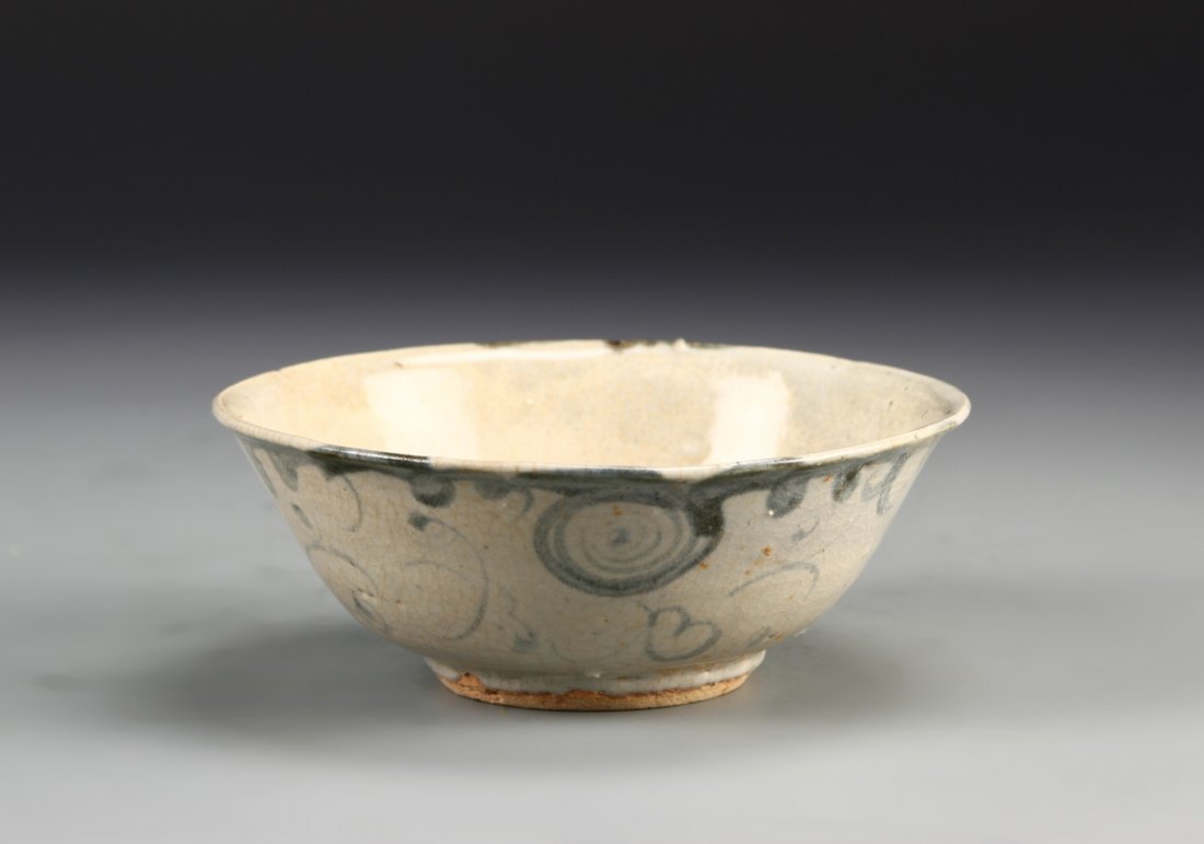 Chinese Cobalt Blue Glazed Bowl (1 of 4)