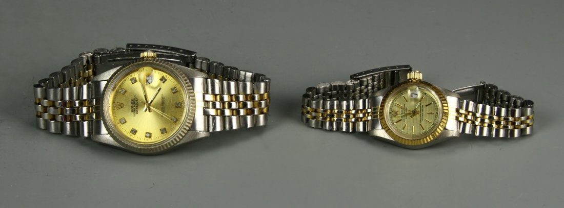 Two Watches Marked Rolex Mans (1 of 5)