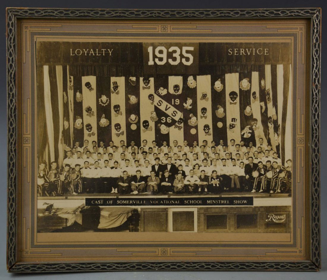 American Minstrel Show Photograph (1 of 2)