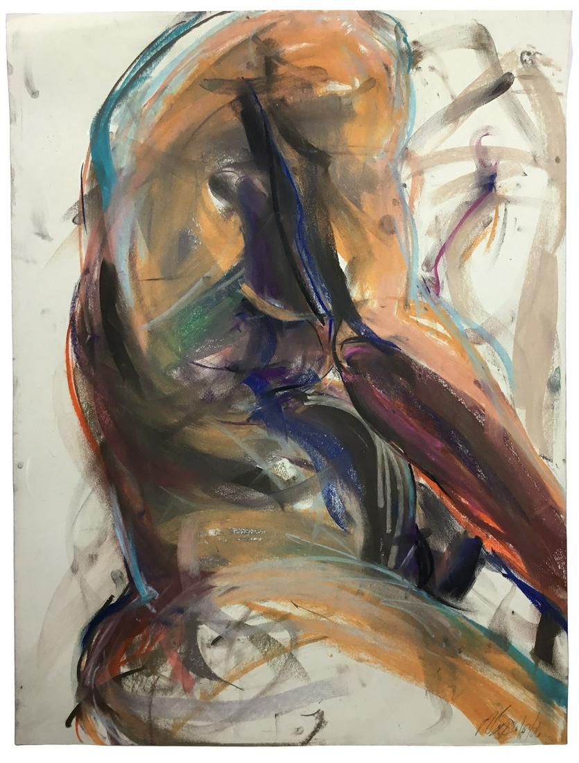 Rolando Rosler Abstract Drawing (1 of 5)