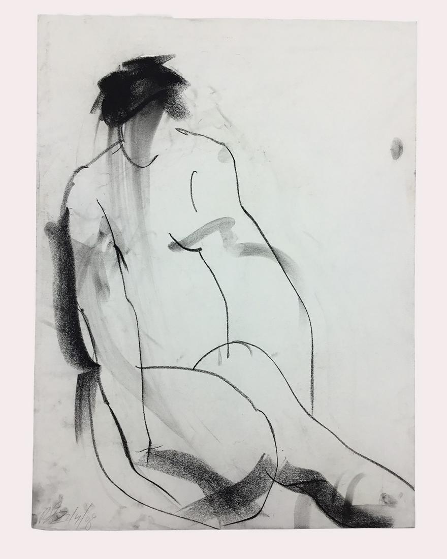 Rolando Rosler Abstract Drawing (1 of 3)