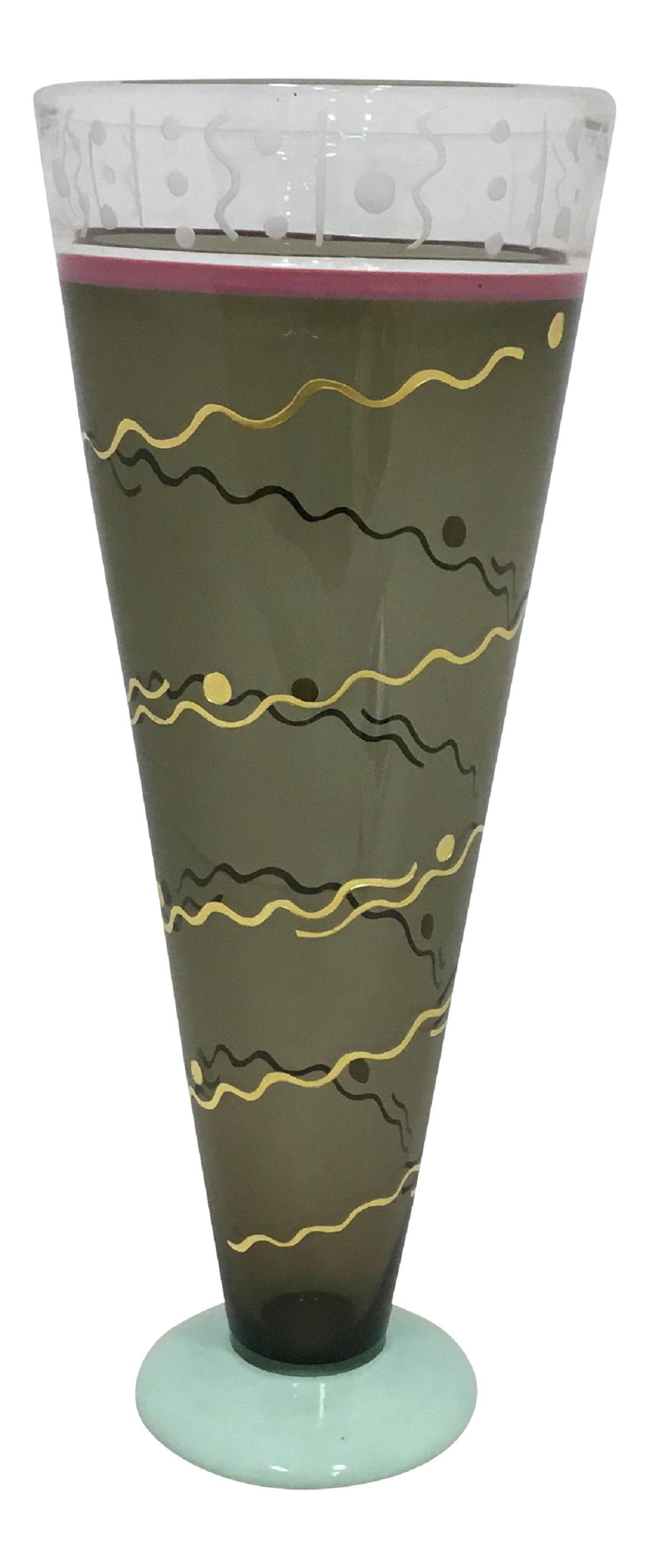 Michael Jaross Art Glass Vase (1 of 4)