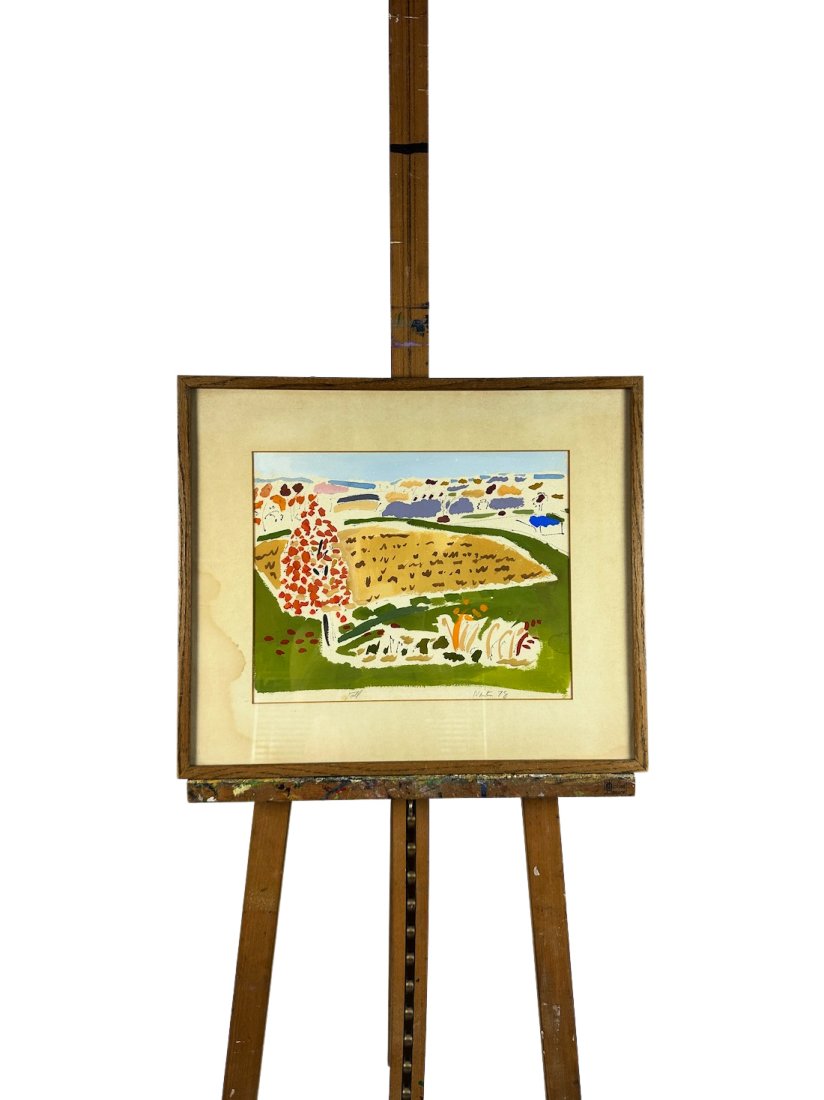 David Read Martin Watercolor, 1978 (1 of 8)