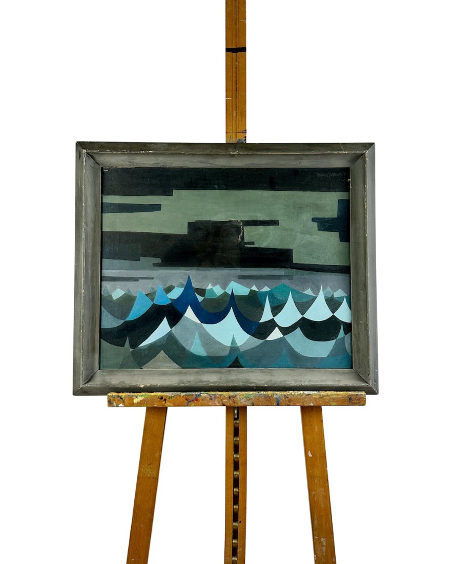 Henri Gadbois 1953 Geometric Abstract (1 of 8)