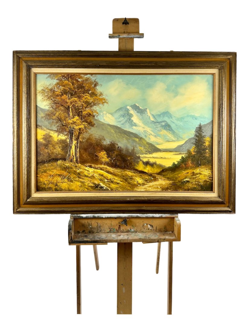 Fall Mountain Scene Painting (1 of 8)