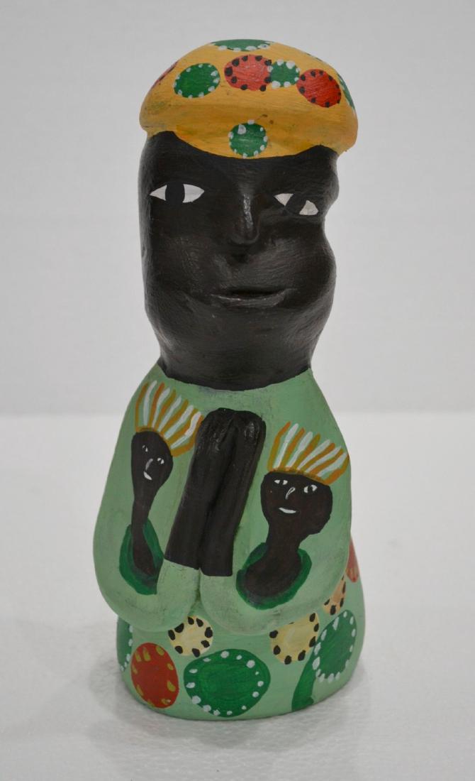 Louisiane Saint Fleurant (Haitian) Clay Sculpture No.3 (1 of 3)