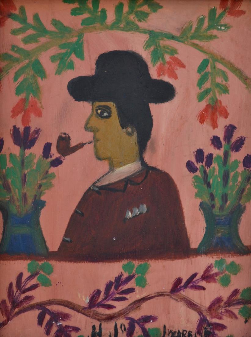 Joseph Jean-Laurent (Haitian) Profile Smoking Pipe (1 of 2)