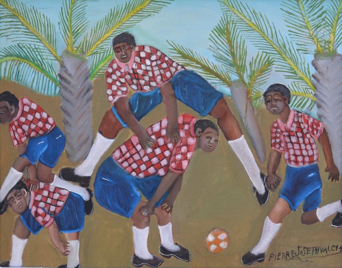 Pierre Joseph-Valcin (Haitian) Football/Soccer, Haiti (1 of 2)