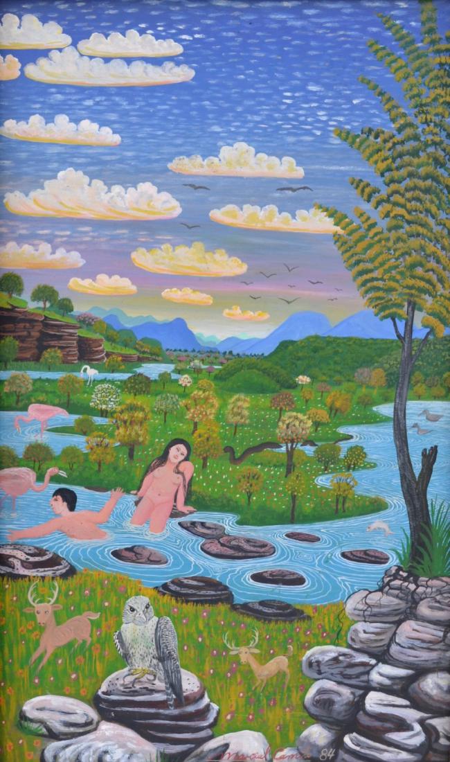 Marcial Camilo Ayala (Mexican) Swimmers, dated 1984 (1 of 4)