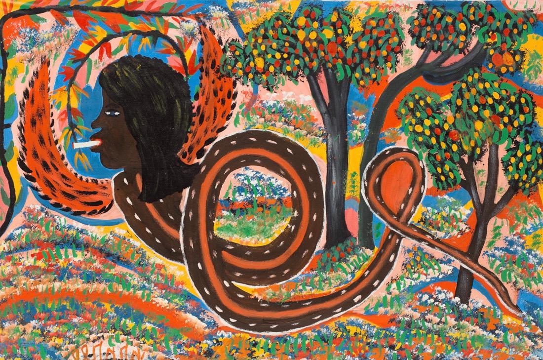 Gerard Fortune (Haitian) Damballa, Self-taught/Folk (1 of 1)