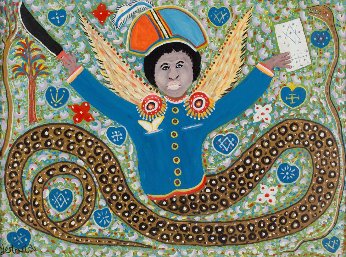 Gerard Fortune (Haitian) Dambala, Self-taught/Outsider (1 of 2)