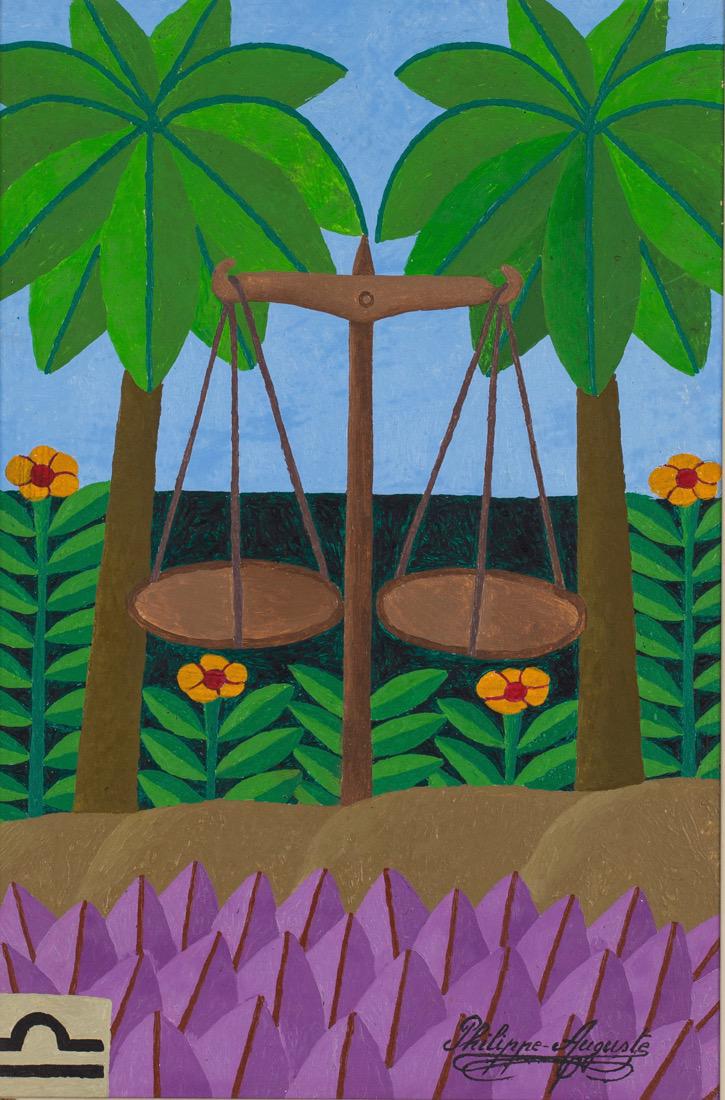 Salnave Philippe-Auguste (Haitian) Zodiac Libra, Haiti (1 of 2)