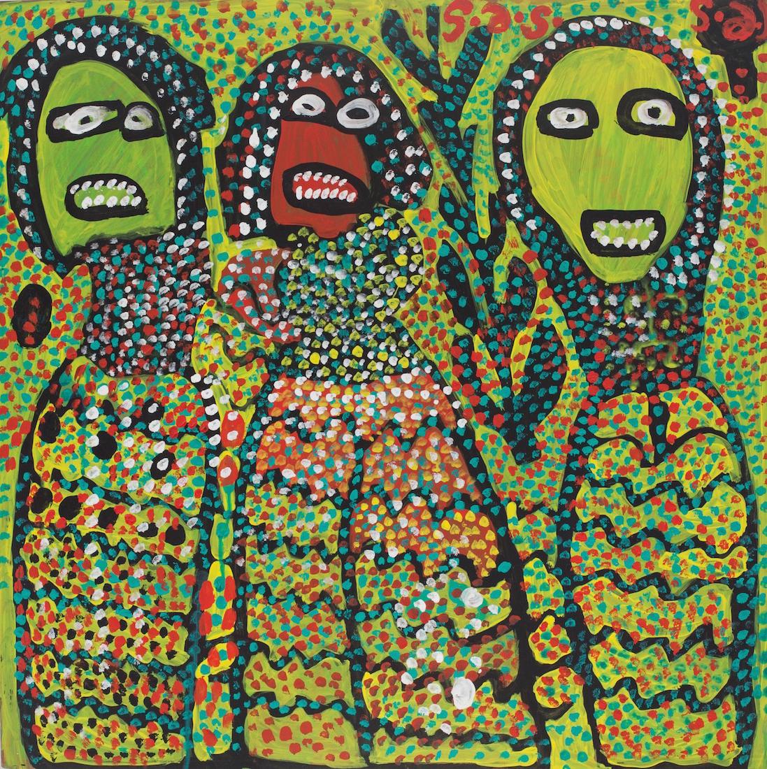 Saint-Jacques Smith (Haitian) Three Loas, Haiti (1 of 1)