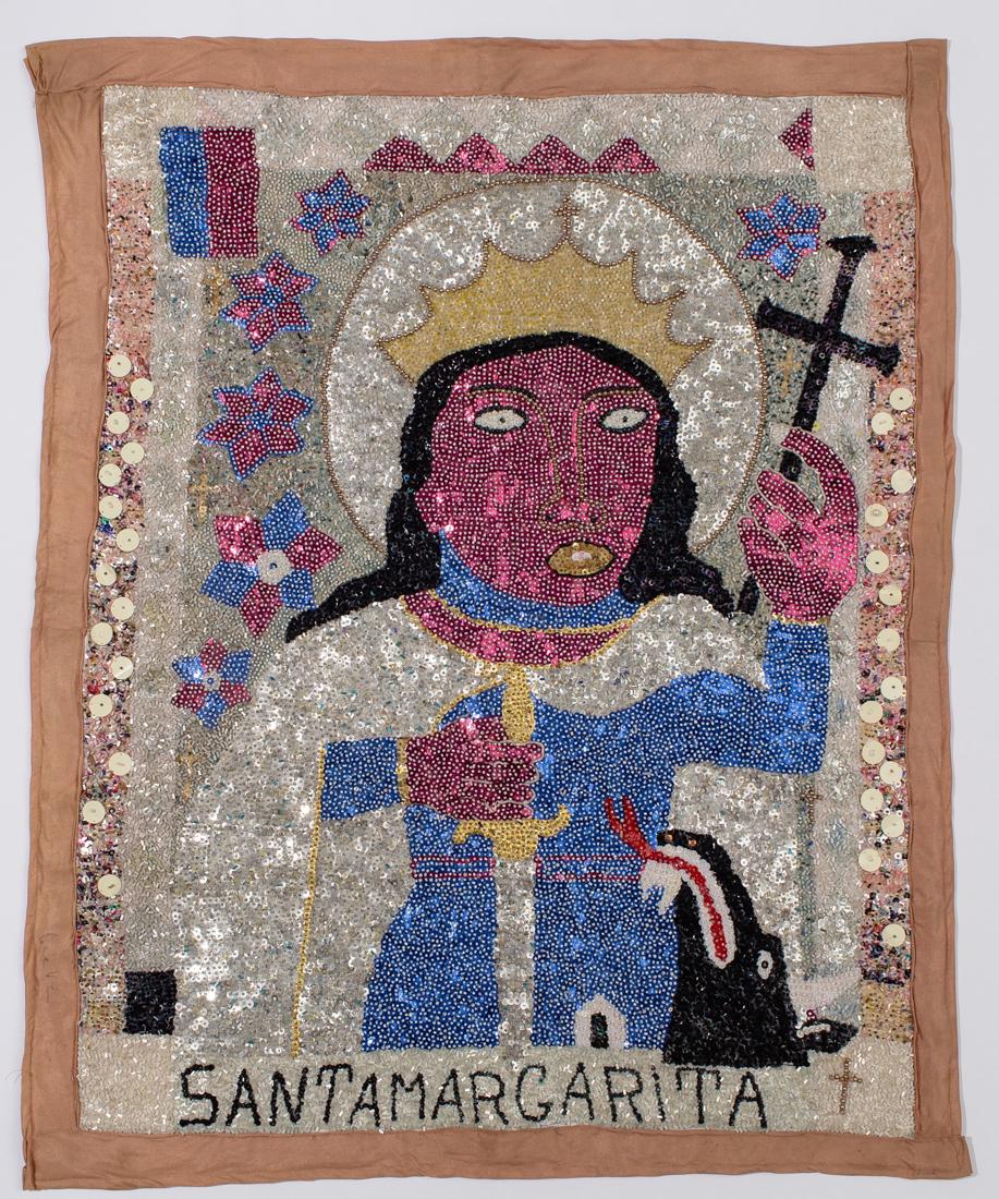 Anonymous (Haitian/Haiti) Saint Margaret  Drapeau (1 of 1)