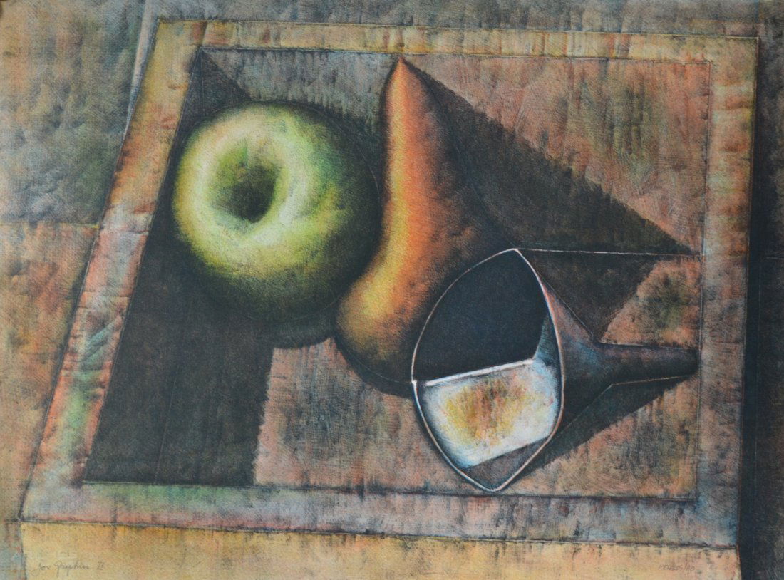 Armando Morales (Nicaraguan/Nicaragua) Still Life: Armando Morales (Nicaragua, 1927-2011) Still Life, dated 1980 Lithograph, 22 x 30 inches Unframed Signed lower right "Morales/80" Fox Graphics II/III Lot Essay:Armando Morales, a prominent Nicaraguan