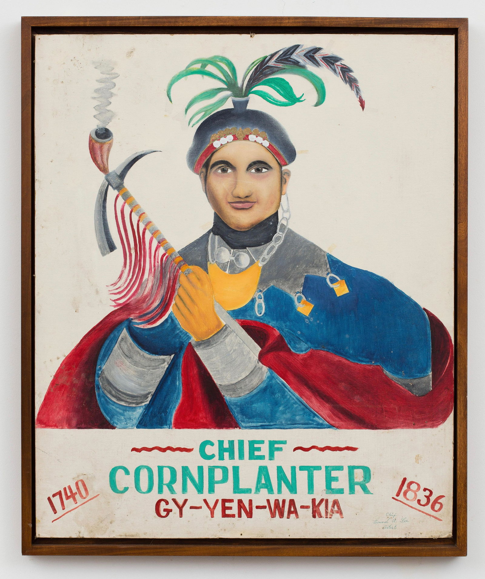 Chief Leonard A. Lee (Seneca, Native American) (1 of 1)