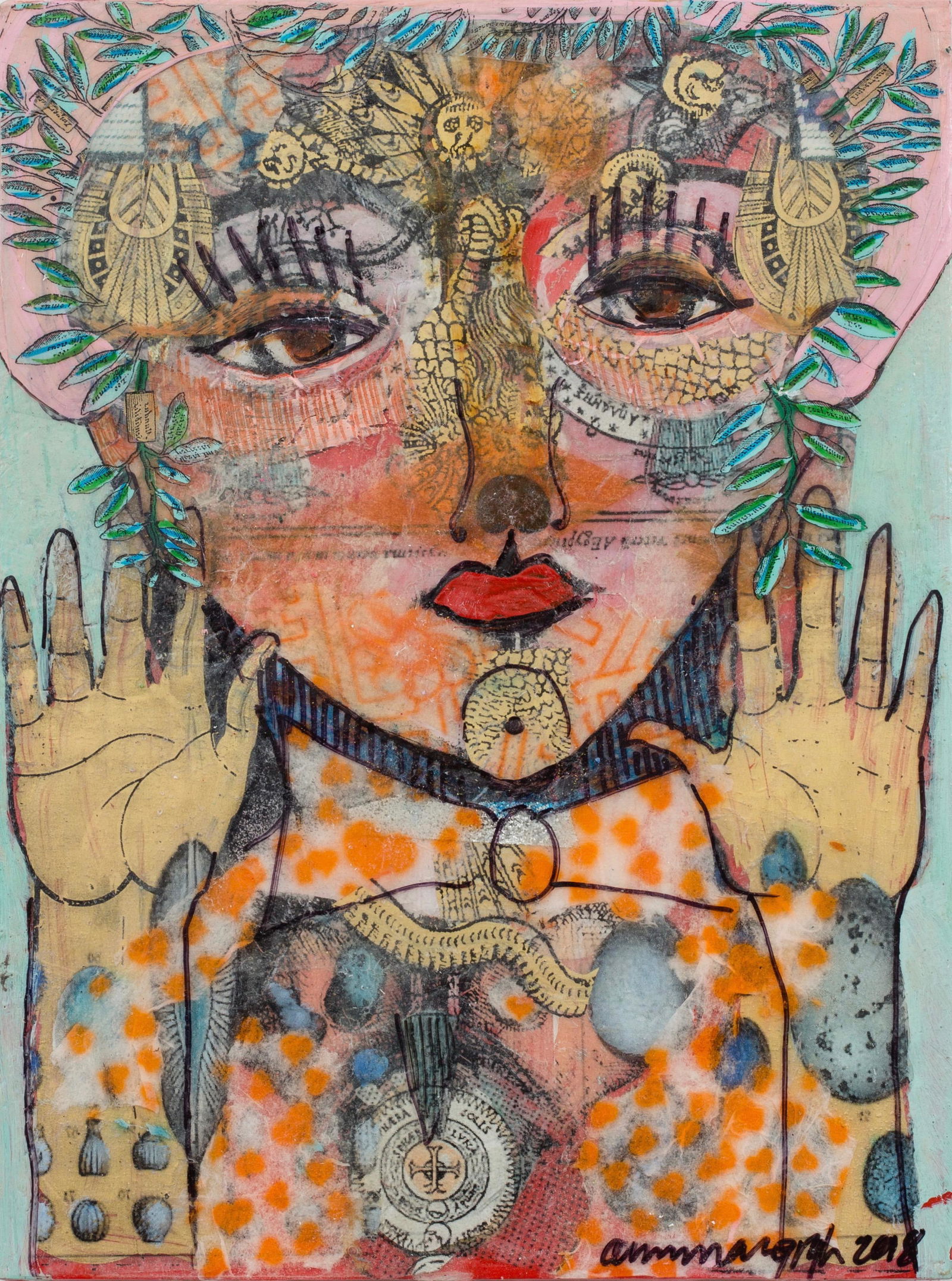 Anne Grgich (American) Portrait, Self-taught (1 of 1)