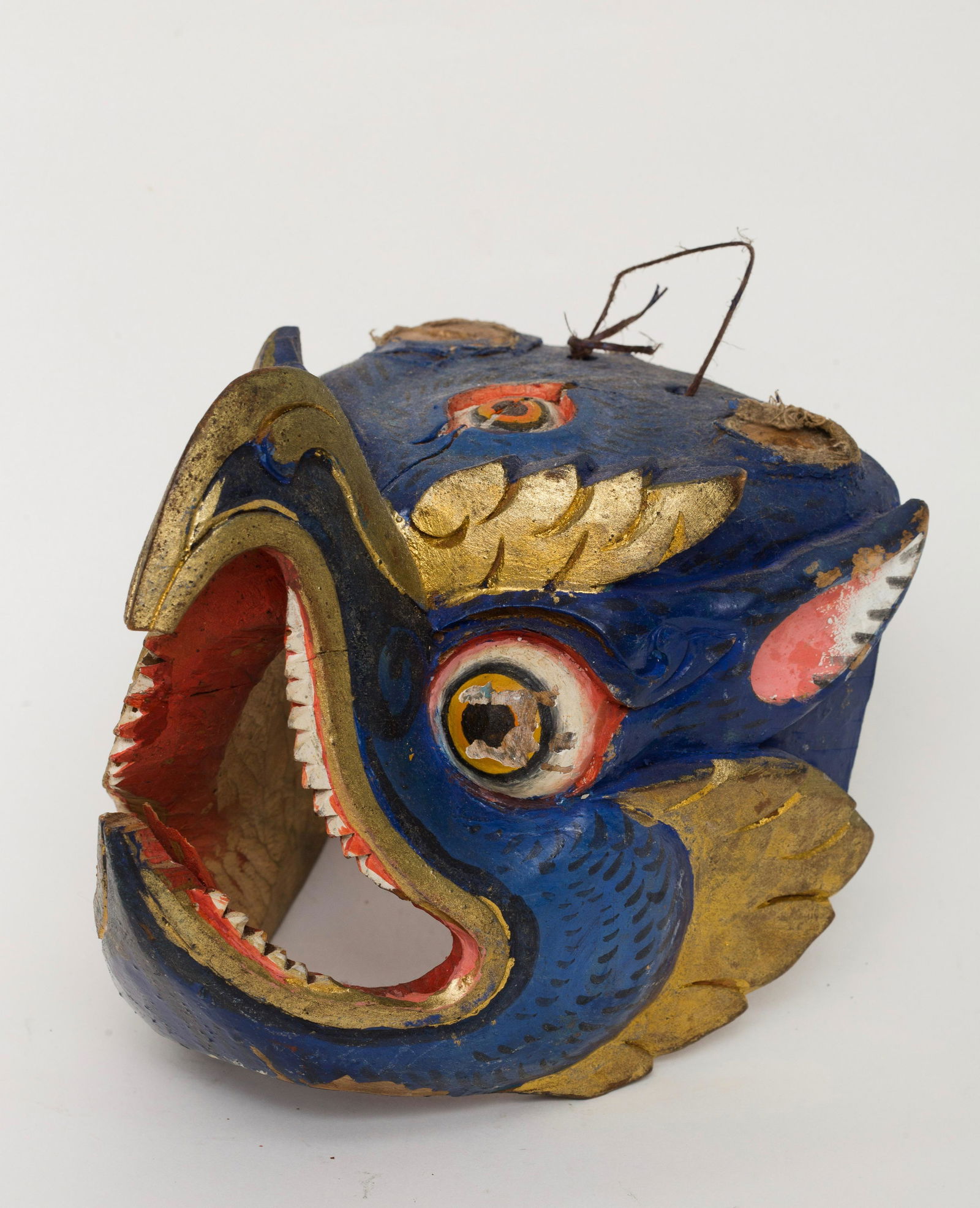 Garuda Mask, Tibet or Bhutan, Early 20th C, Carved wood (1 of 3)