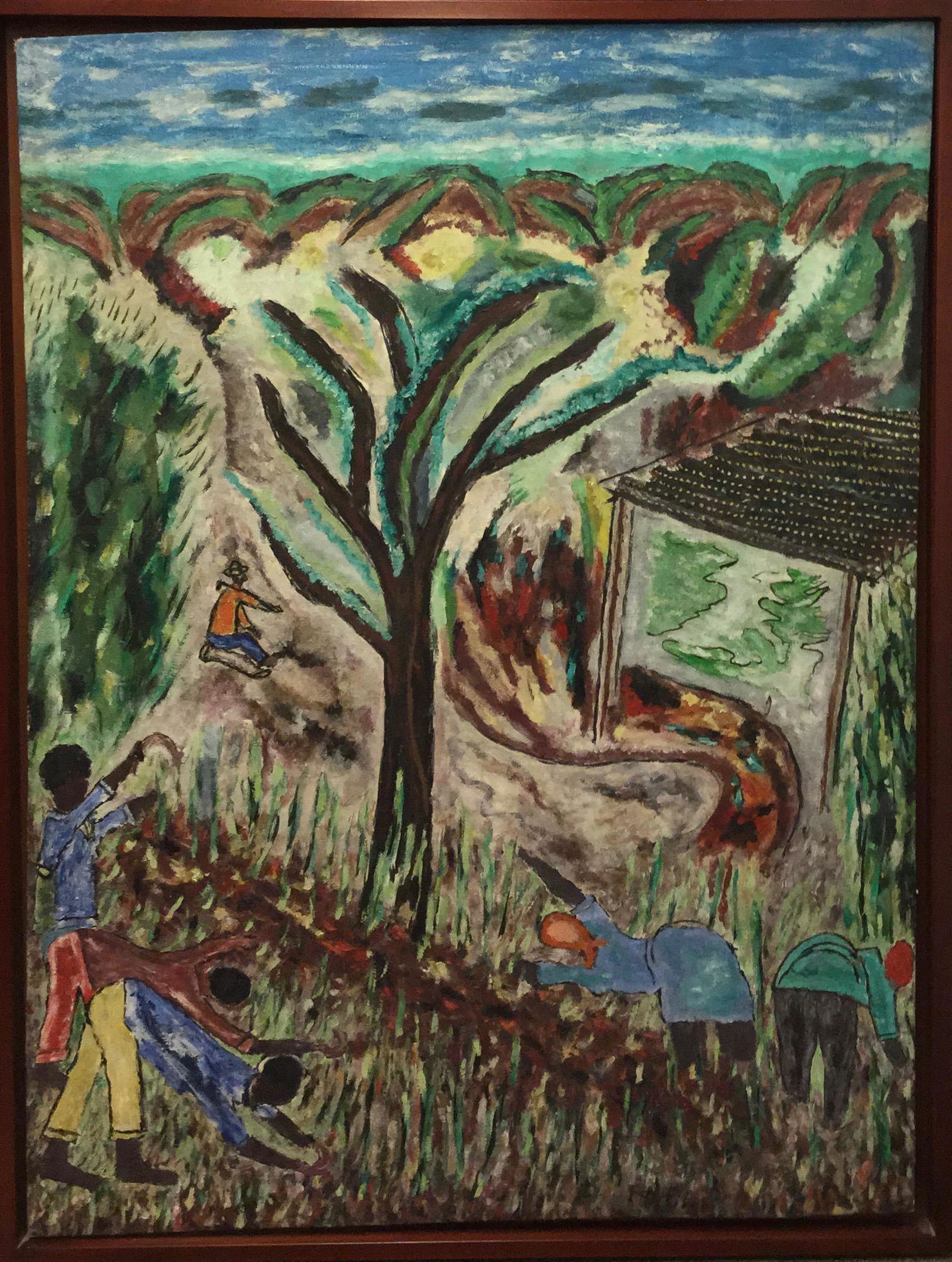 Odilon Pierre (Haitian/Haiti) Countryside, Caribbean (1 of 1)