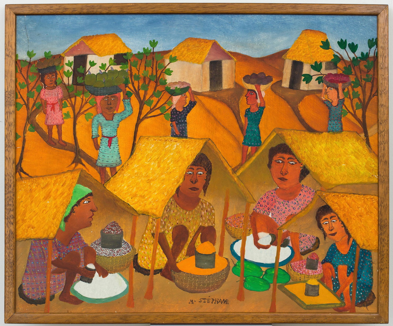 Micius Stephane (Haitian/Haiti) Vendors, circa 1963 (1 of 1)