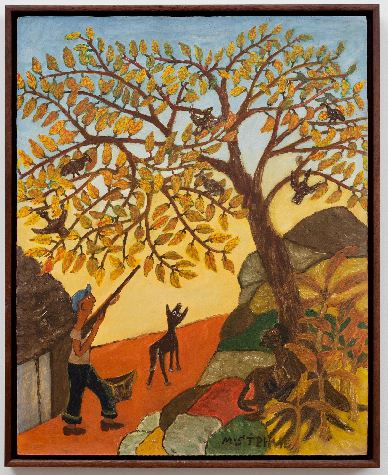 Micius Stephane (Haitian/Haiti) Hunting, Caribbean (1 of 1)