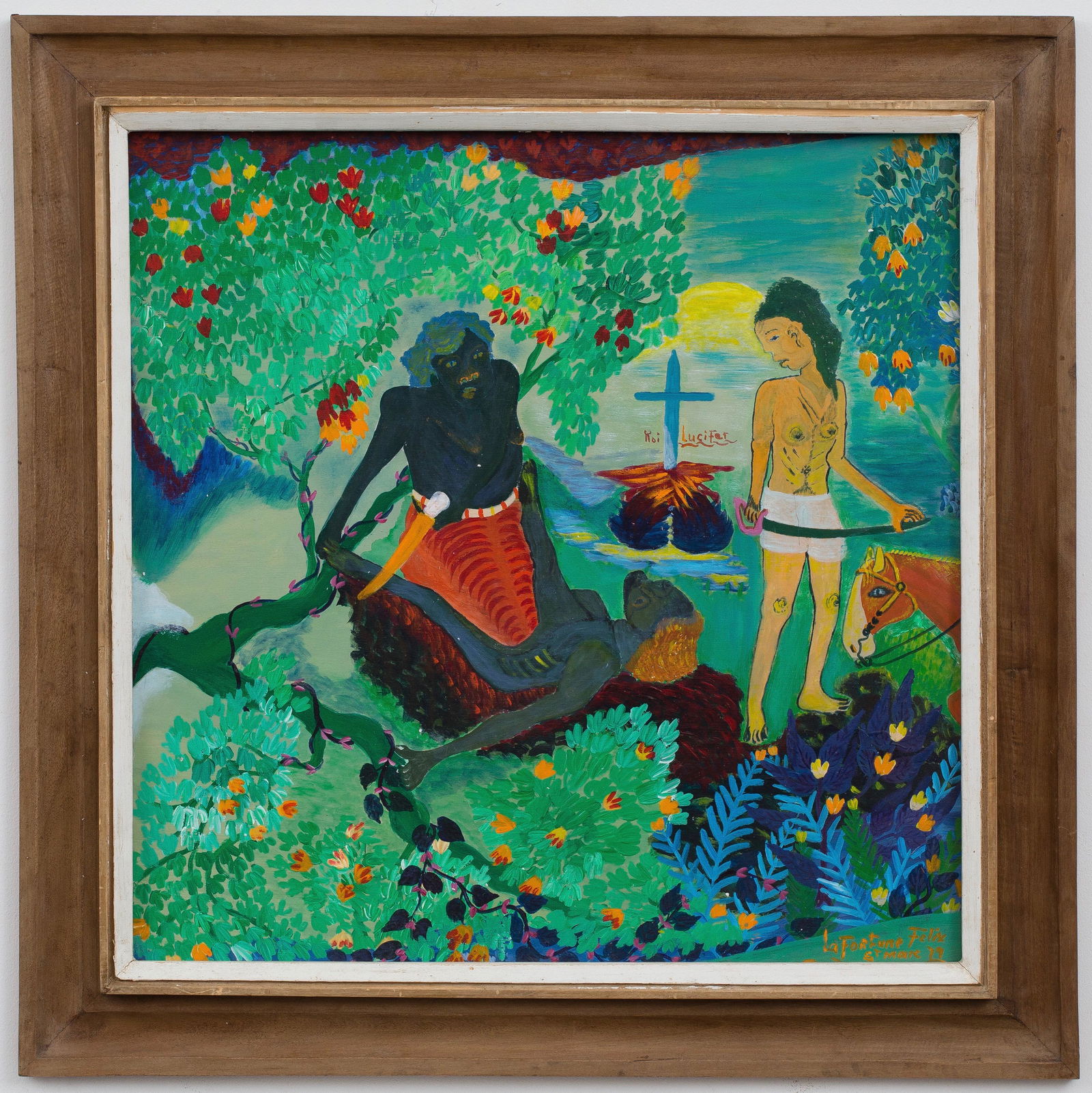 LaFortune Felix (Haitian/Haiti) Roi, St. Marc, 1979 (1 of 1)