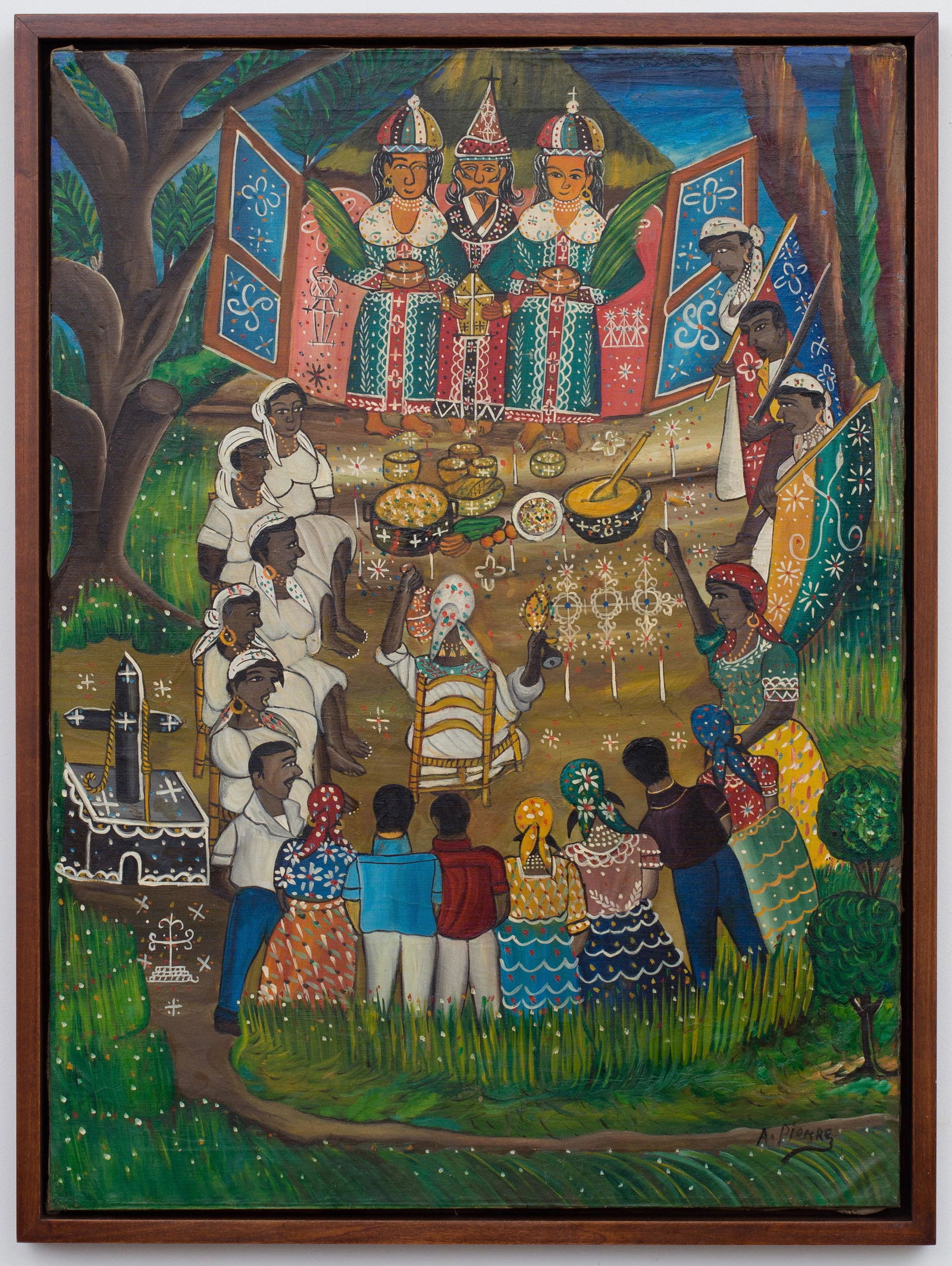 Andre Pierre (Haitian/Haiti) Ceremony Marassa, 1960s (1 of 1)