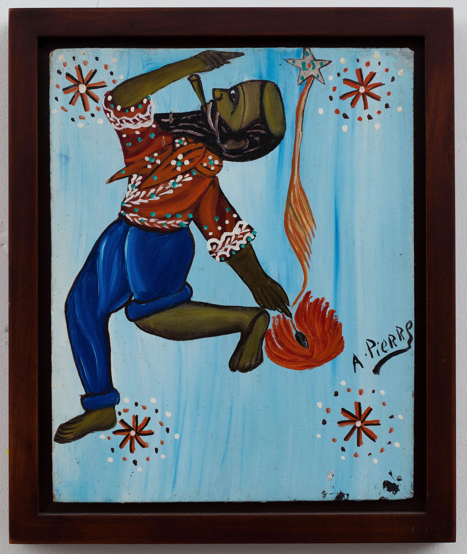 Andre Pierre (Haitian/Haiti) Houngan, early 1960s (1 of 1)