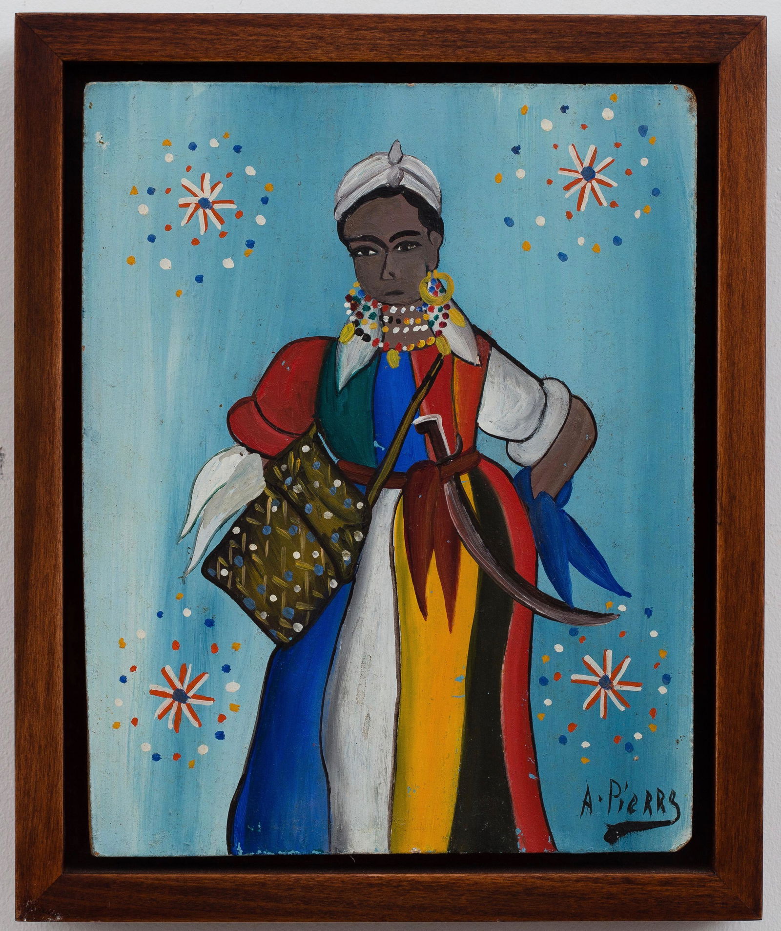 Andre Pierre (Haitian/Haiti) Mambo, early 1960s (1 of 1)