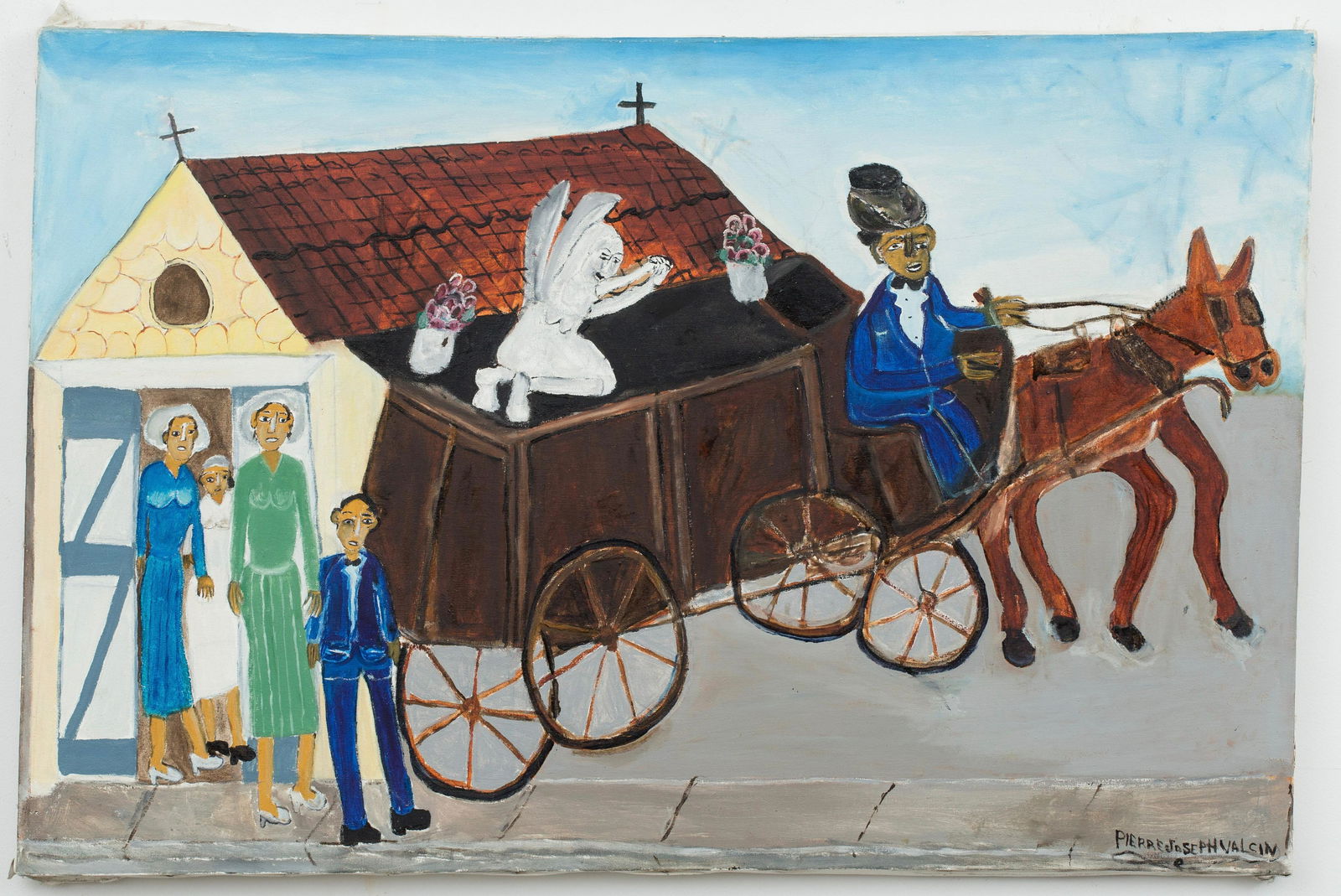 Pierre Joseph-Valcin (Haitian/Haiti) Ghost Funeral (1 of 1)