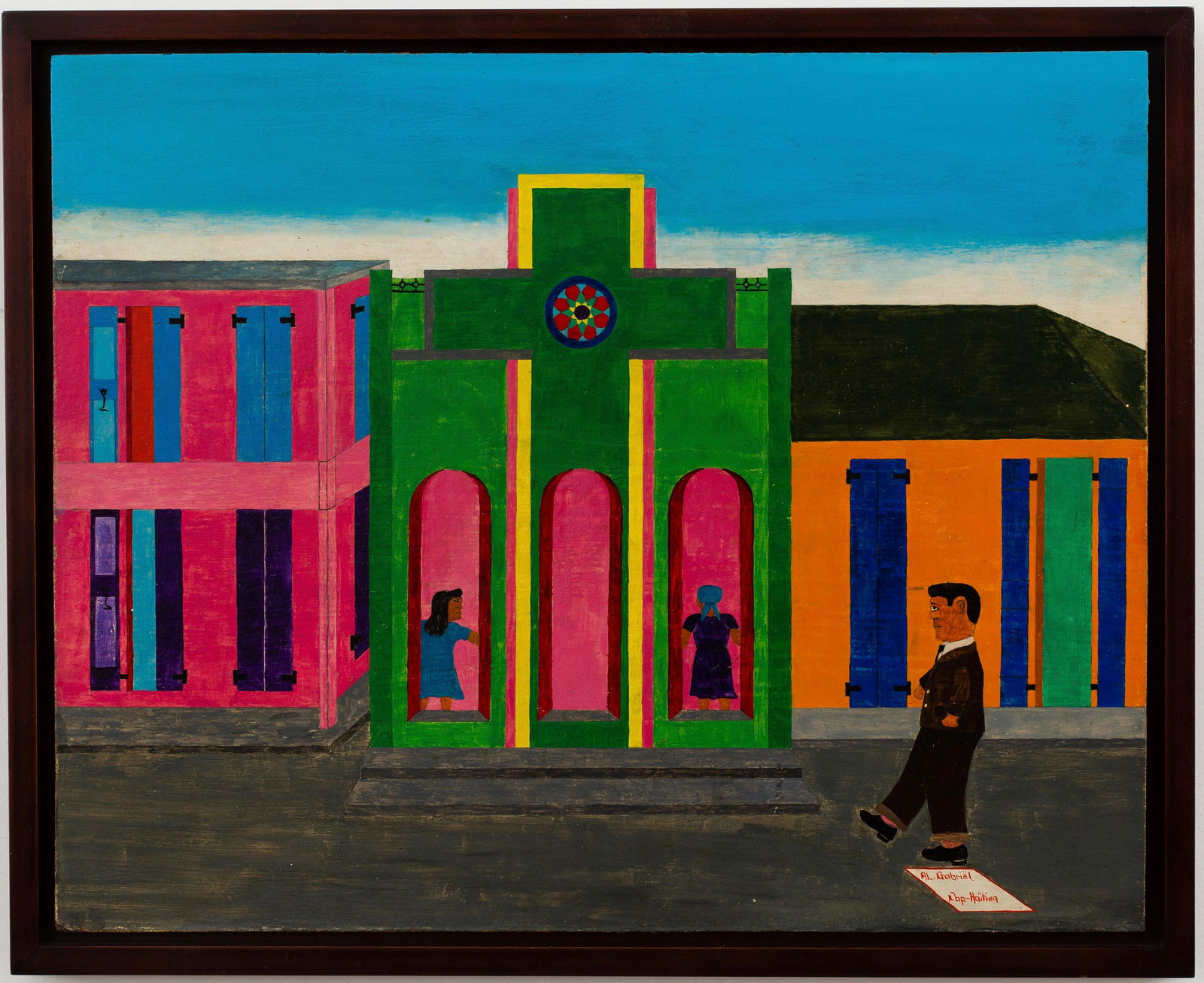 Al Gabriel (Haitian/Haiti) Chapel Street Scene (1 of 1)
