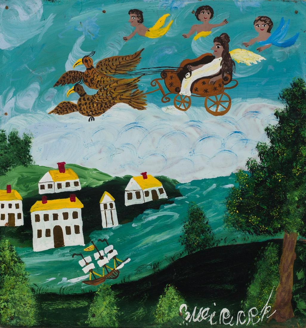 Ludwig Wiecek (Poland/Polish) Flying Chariot, 1980s (1 of 1)
