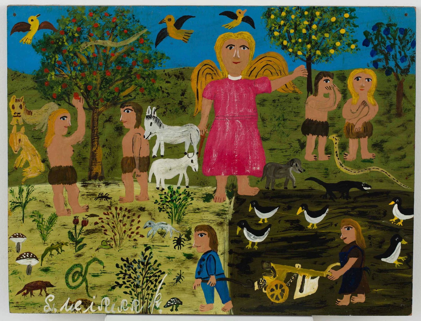 Ludwig Wiecek (Poland/Polish) Garden of Eden, 1980s (1 of 1)