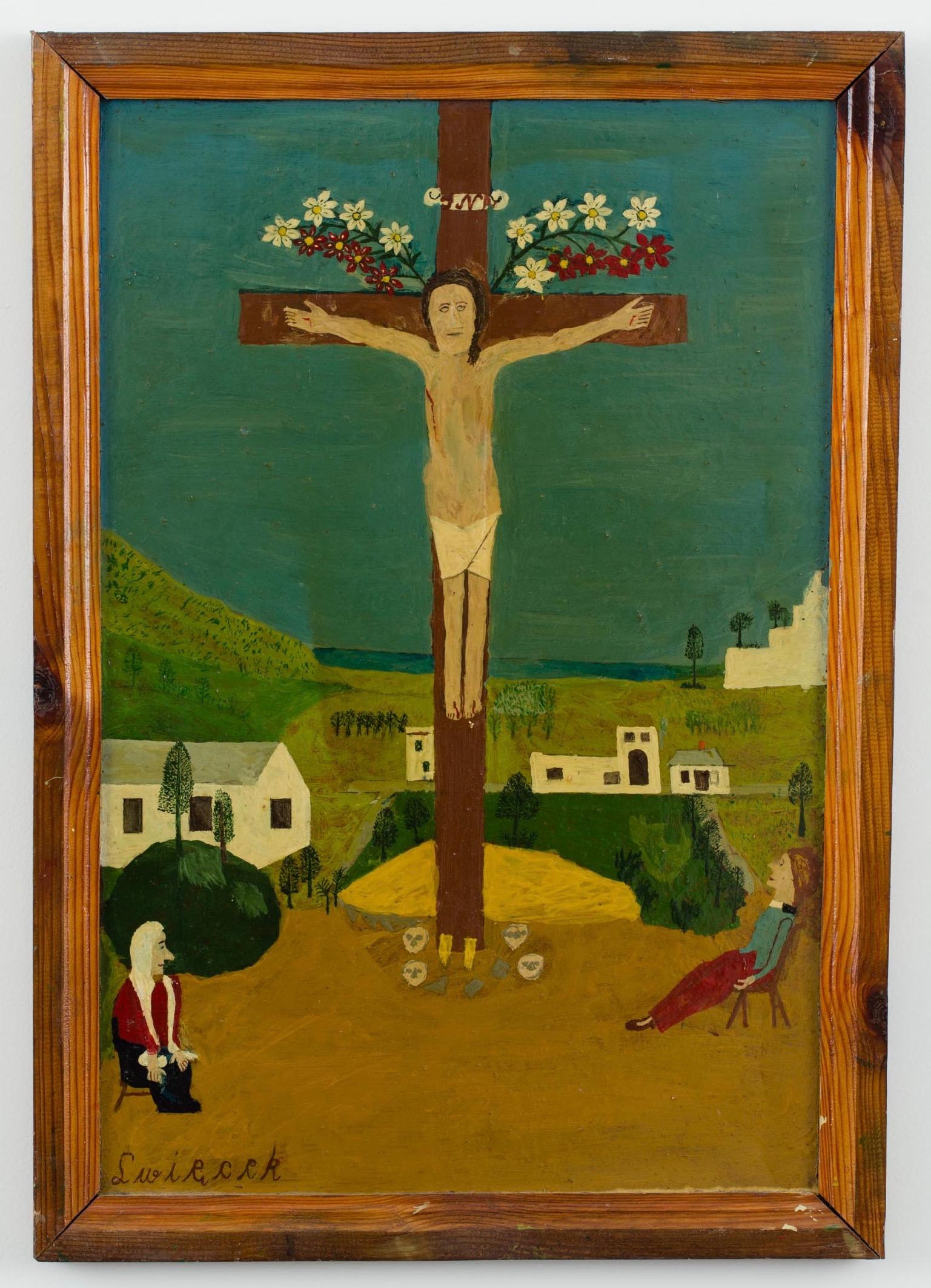Ludwig Wiecek (Poland/Polish) Christ on Cross, 1980s (1 of 1)