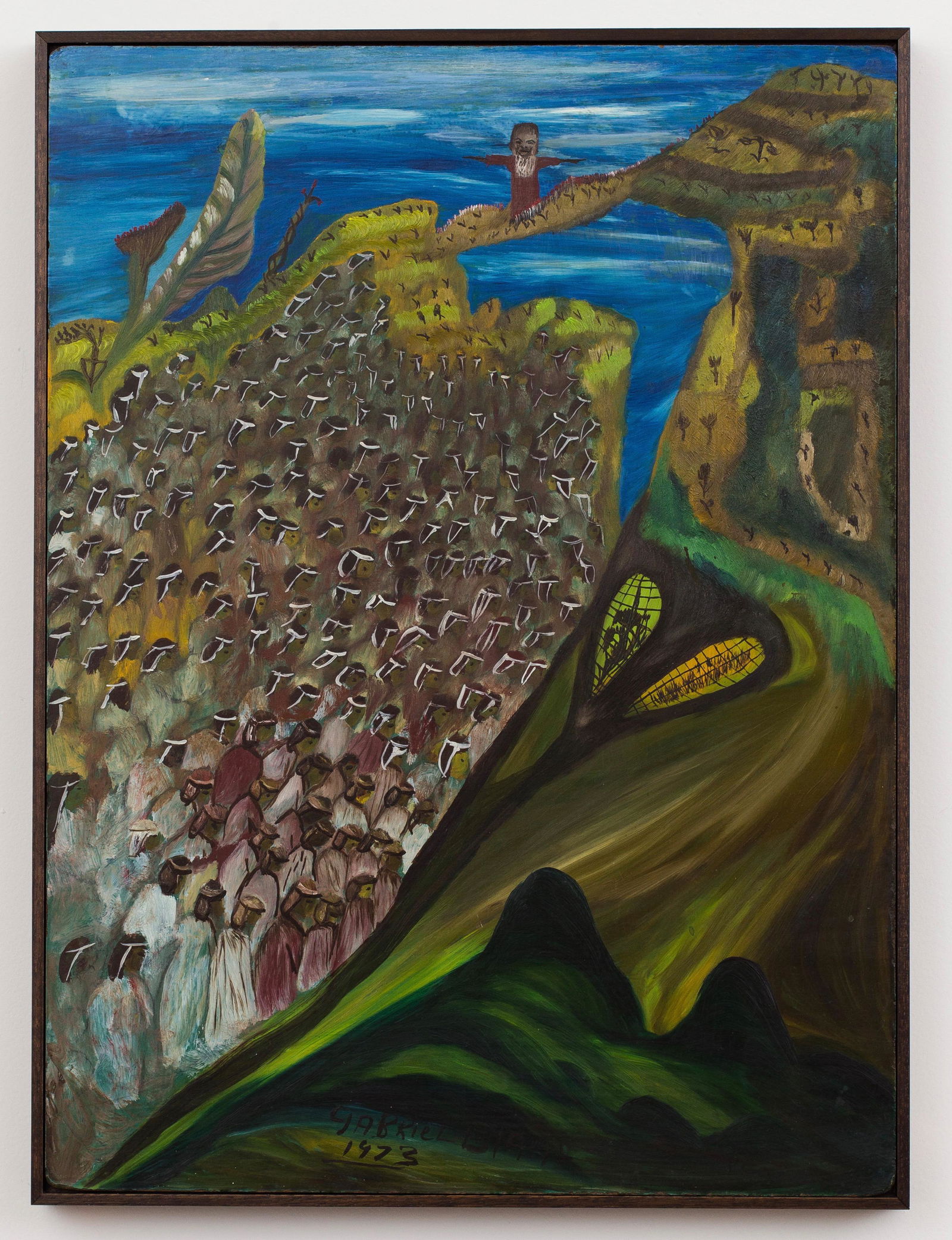 Gabriel Blanc (Haitian/Haiti) Judgement Day, 1973 (1 of 1)